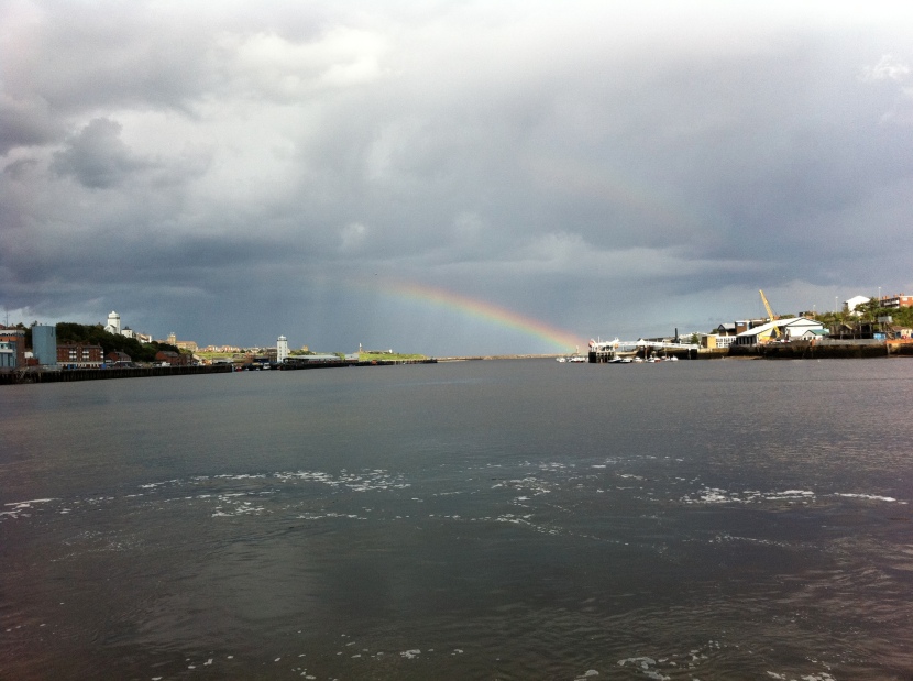 Rainbow over the Tyne